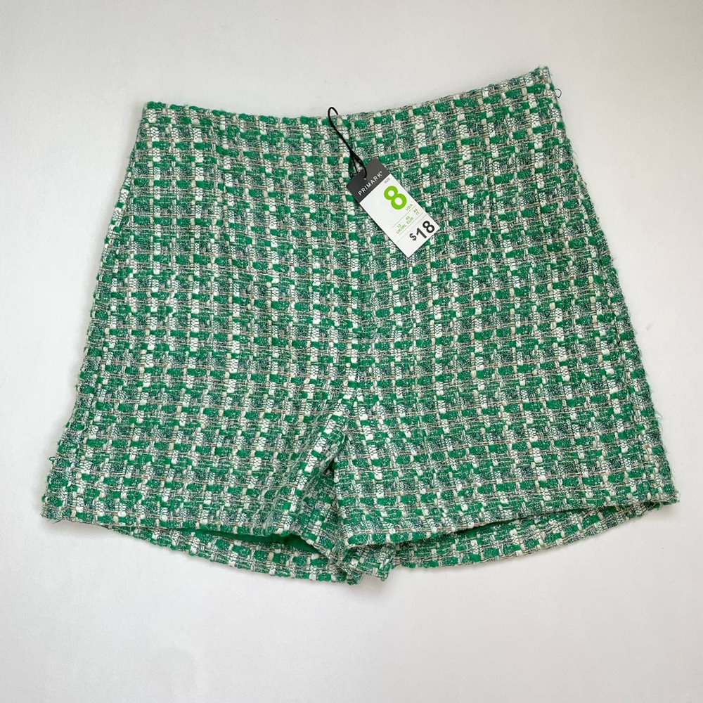Green Tweed Primark shorts